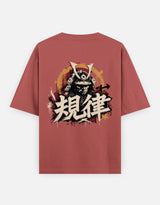 KIRITSU — Discipline Samurai Tee | Male Oversized Classic T-Shirt