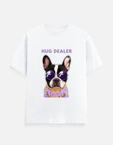 Hug Dealer Frenchie | Men Classic Crew T-Shirt