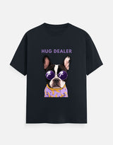 Hug Dealer Frenchie | Men Classic Crew T-Shirt