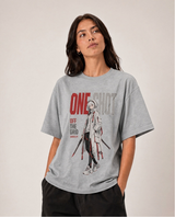 One Shot Off the Grid Anime Techwear T-Shirt | Women's Oversized Standard T-Shirt