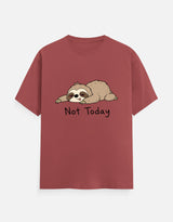 Officially Off Duty — Lazy Sloth Shirt | Men Classic Crew T-Shirt