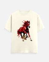 Crimson Stallion | Men Classic Crew T-Shirt