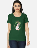 Accept Your Inner Unicorn Tee | Soft Pastel Unicorn & Floral Design | Women's Classic T-Shirt