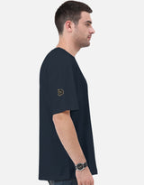 KIRITSU — Discipline Samurai Tee | Male Oversized Classic T-Shirt